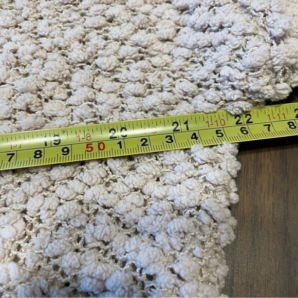 𝅺FAVLUX Women's Popcorn Hoodie Tan Oversized Sweater S - Picture 10 of 12